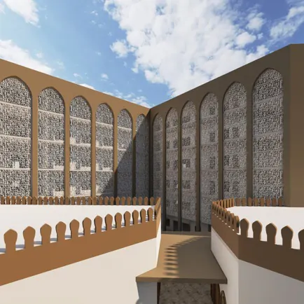 Madrasa Lattice Façade — Architectural Render