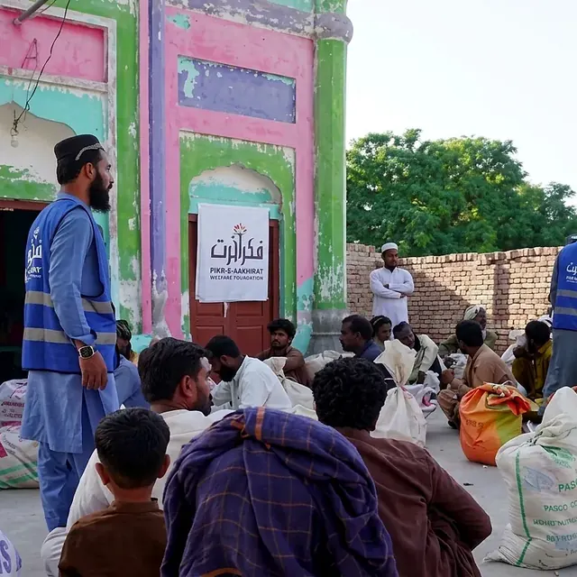 Ration Distribution to Deserving Families